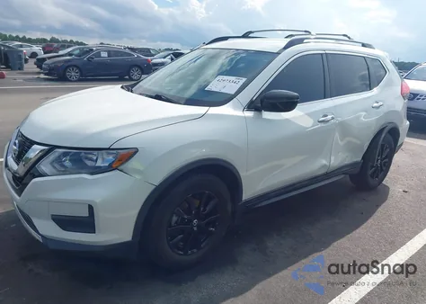 2017 Nissan Rogue Sv из США, поврежденный, VIN 5N1AT2MT8HC807822